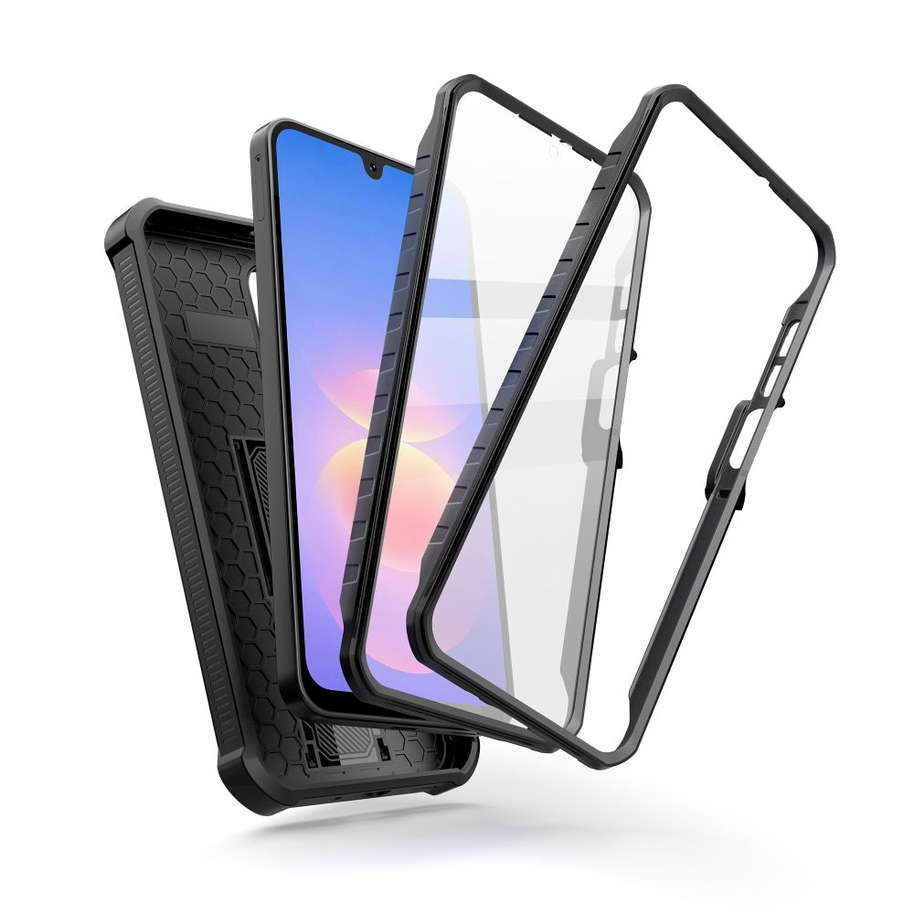 Tech-Protect Kevlar Cam+ 2-Set Case for Samsung Galaxy A17 / A18 4G / 5G - black_2