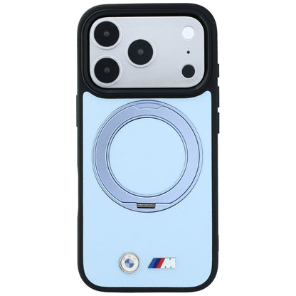 Etui BMW Kevlar Ring Stand 360 MagSafe na iPhone 18 Pro / 17 Pro - niebieskie_2