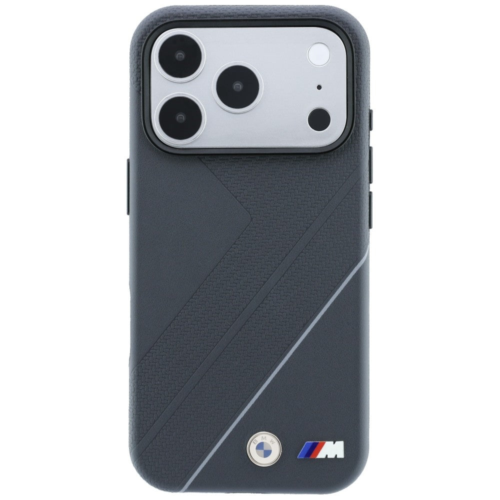 Etui BMW M Tire Track with Silver Line MagSafe na iPhone 18 Pro Max / 17 Pro Max - grafitowe_2