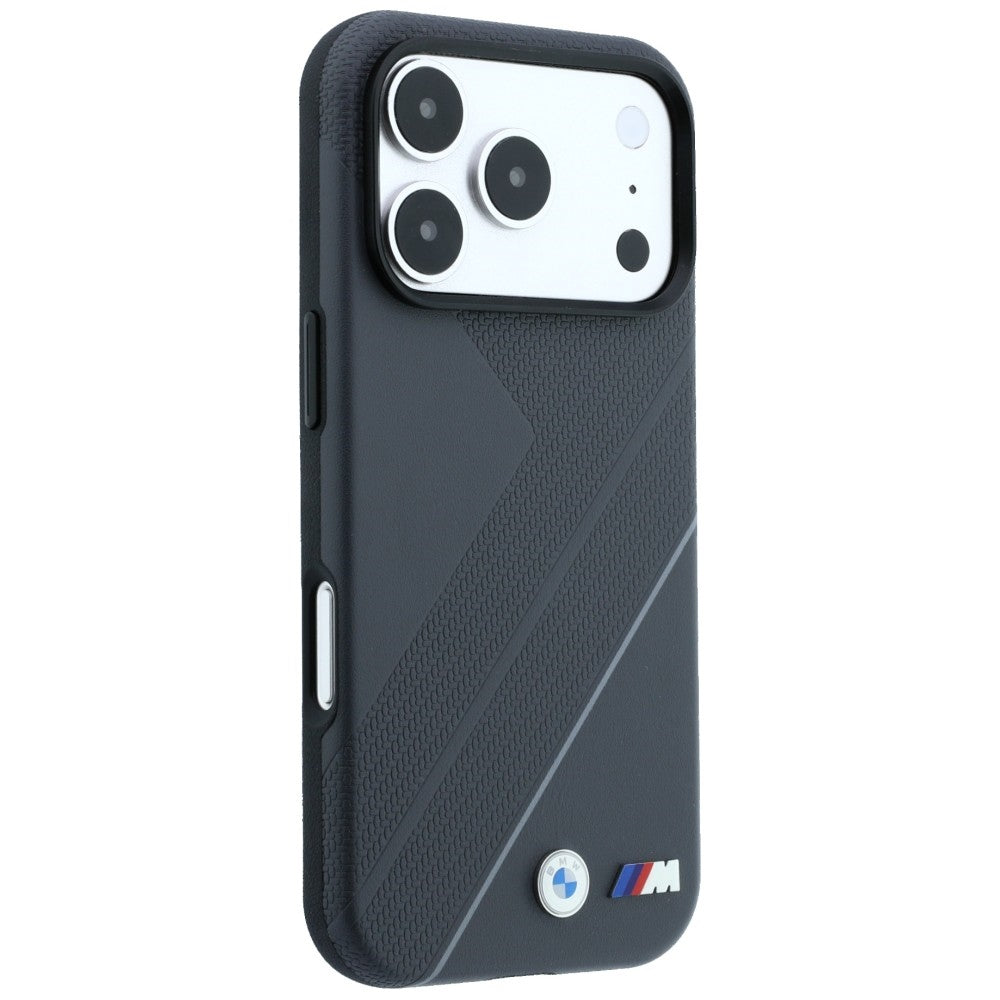 Etui BMW M Tire Track with Silver Line MagSafe na iPhone 18 Pro Max / 17 Pro Max - grafitowe_3