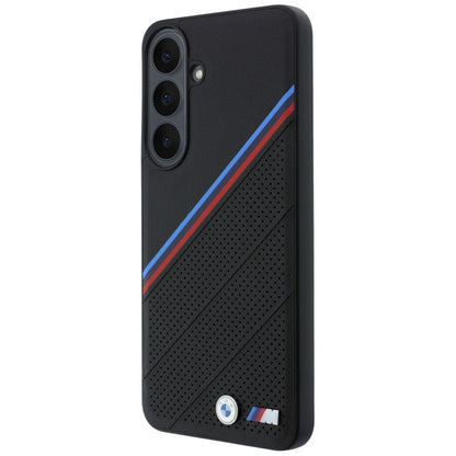 Etui BMW M Tricolor Metal Logo MagSafe na Samsung Galaxy S26 FE - czarne_1