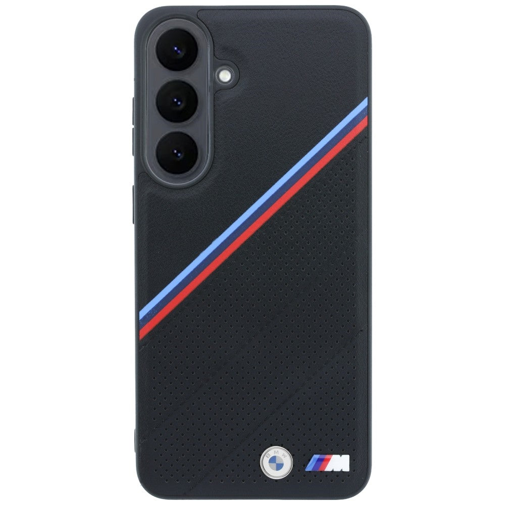 Etui BMW M Tricolor Metal Logo MagSafe na Samsung Galaxy S26 FE - czarne_2