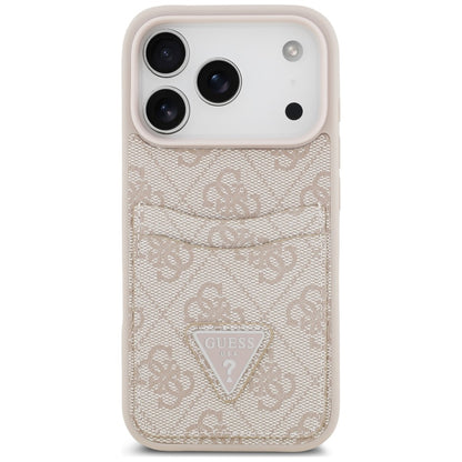Etui Guess 4G nauble Card Triangle na iPhone 18 Pro Max / 17 Pro Max - różowe_2