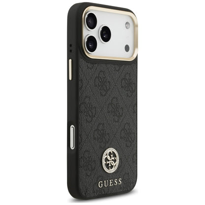 Etui Guess 4G Strass Logo MagSafe na iPhone 18 Pro Max / 17 Pro Max - czarne_3