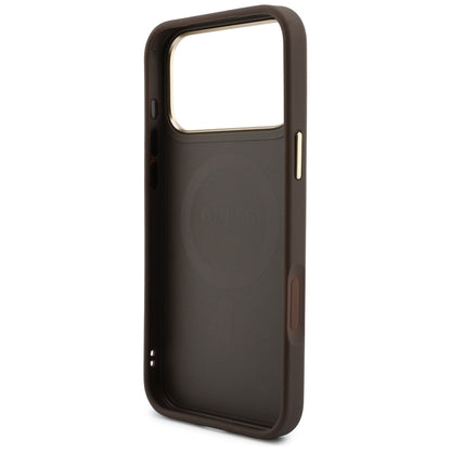 Etui Guess 4G z portfelem Magsafe na iPhone 18 Pro / 17 Pro - brązowe_6