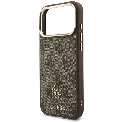 Etui Guess 4G z portfelem Magsafe na iPhone 18 Pro Max / 17 Pro Max - brązowe_5