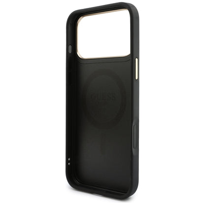 Etui Guess 4G z portfelem Magsafe na iPhone 18 Pro Max / 17 Pro Max - czarne_6