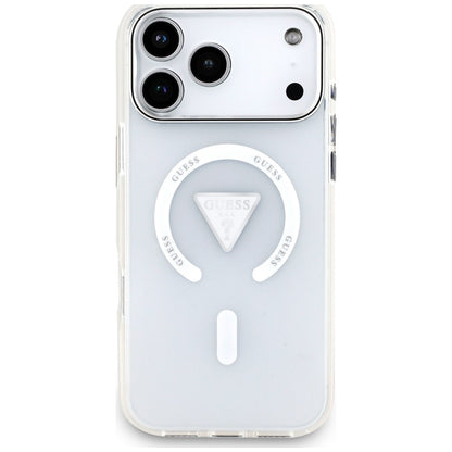 Etui Guess IML Gradient Triangle Logo MagSafe na iPhone 18 Pro Max / 17 Pro Max - przezroczyste_2