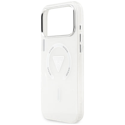 Etui Guess IML Gradient Triangle Logo MagSafe na iPhone 18 Pro Max / 17 Pro Max - przezroczyste_5