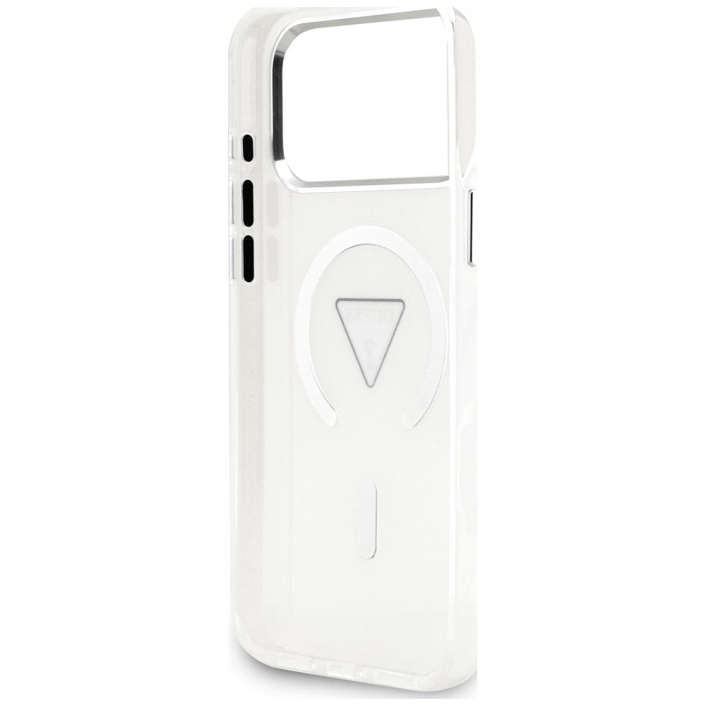 Etui Guess IML Gradient Triangle Logo MagSafe na iPhone 18 Pro Max / 17 Pro Max - przezroczyste_6