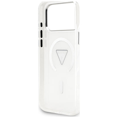 Etui Guess IML Gradient Triangle Logo MagSafe na iPhone 18 Pro Max / 17 Pro Max - przezroczyste_6