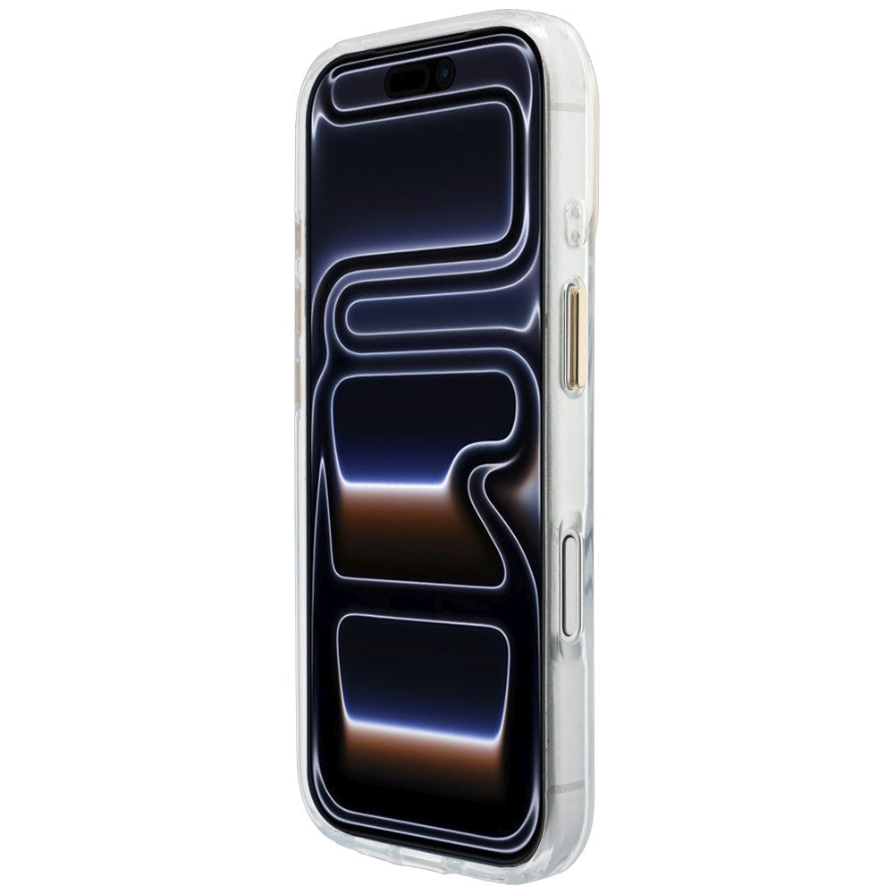 Etui Guess IML Script Metal MagSafe na iPhone 18 Pro Max / 17 Pro Max - przezroczyste_4