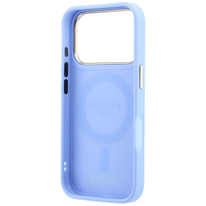 Etui Guess Ring Stand 360 Grained Classic Logo MagSafe na iPhone 18 Pro Max / 17 Pro Max - jasnoniebieskie_6