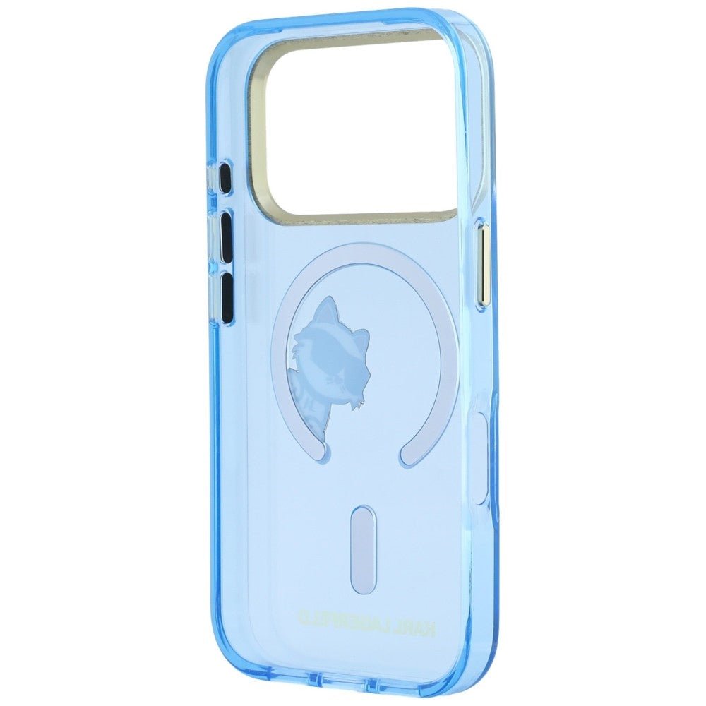 Etui Karl Lagerfeld Peekaboo Logo MagSafe na iPhone 18 Pro Max / 17 Pro Max - niebieskie_6