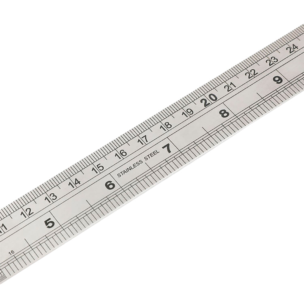 RÃ©gua de inox, mÃ©trica-sae, 600 mm_0