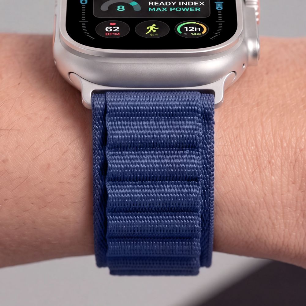 Pasek Tech-Protect Nylon Pro na Apple Watch 44 / 45 / 46 / 49 mm - granatowy_7