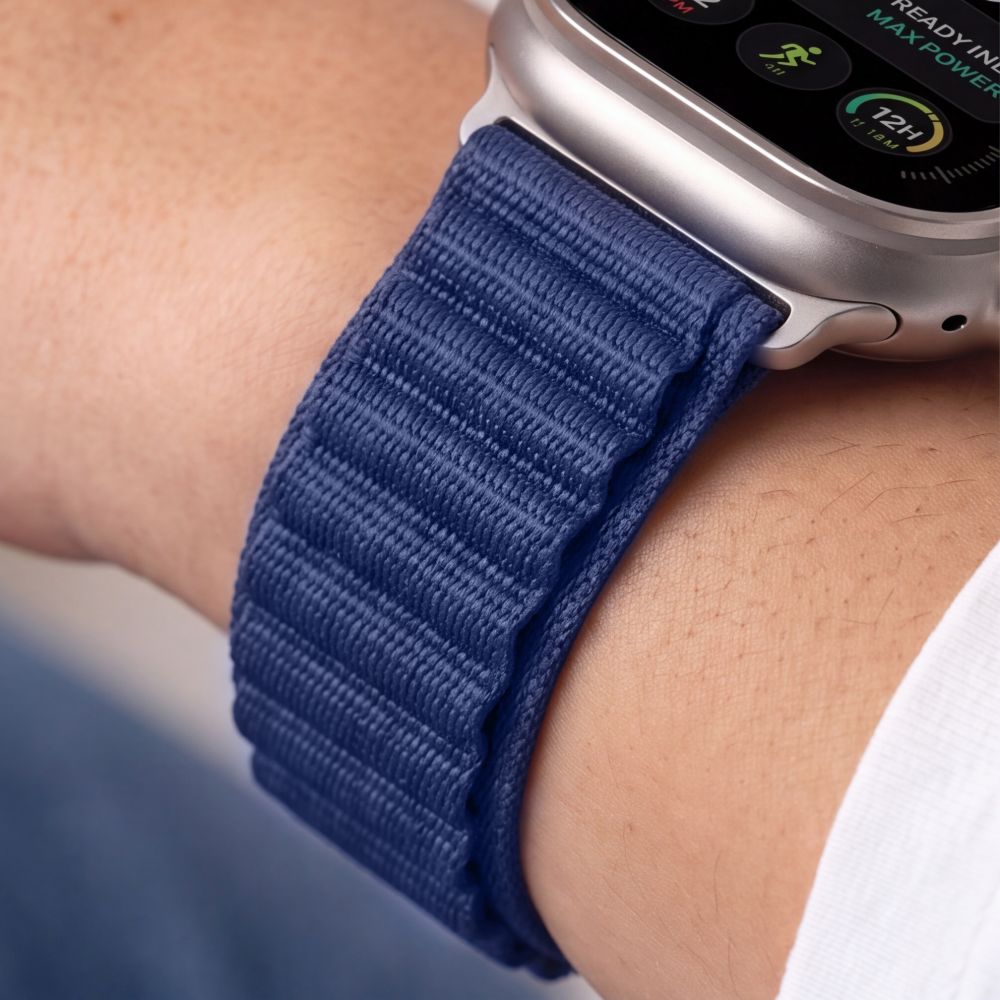 Pasek Tech-Protect Nylon Pro na Apple Watch 44 / 45 / 46 / 49 mm - granatowy_8