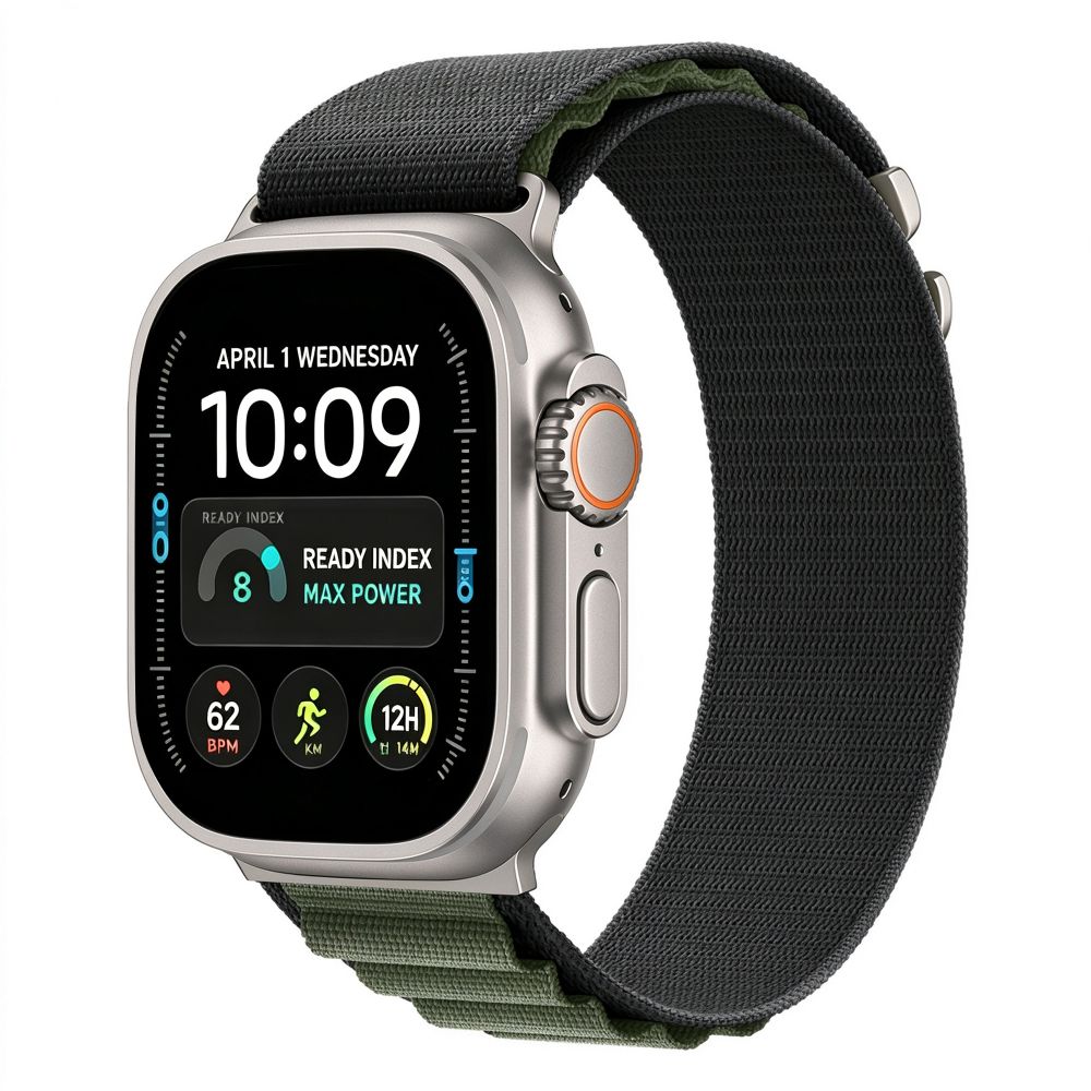 Pasek Tech-Protect Nylon Pro na Apple Watch 44 / 45 / 46 / 49 mm - zielony_1