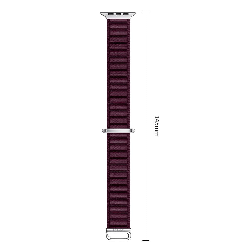 Pasek Tech-Protect Nylon Pro na Apple Watch 44 / 45 / 46 / 49 mm - burgundowy_2