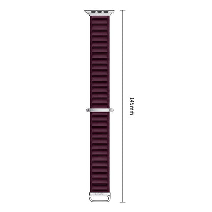 Pasek Tech-Protect Nylon Pro na Apple Watch 44 / 45 / 46 / 49 mm - burgundowy_2