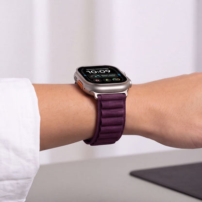Pasek Tech-Protect Nylon Pro na Apple Watch 44 / 45 / 46 / 49 mm - burgundowy_5