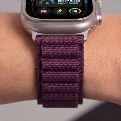 Pasek Tech-Protect Nylon Pro na Apple Watch 44 / 45 / 46 / 49 mm - burgundowy_7