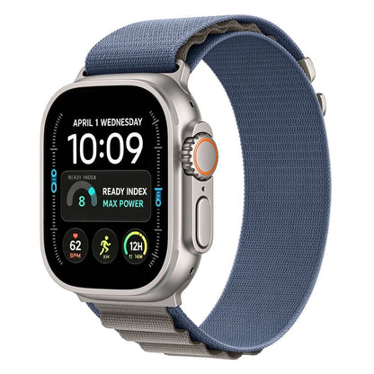 Pasek Tech-Protect Nylon Pro na Apple Watch 44 / 45 / 46 / 49 mm - granatowo-szary_1