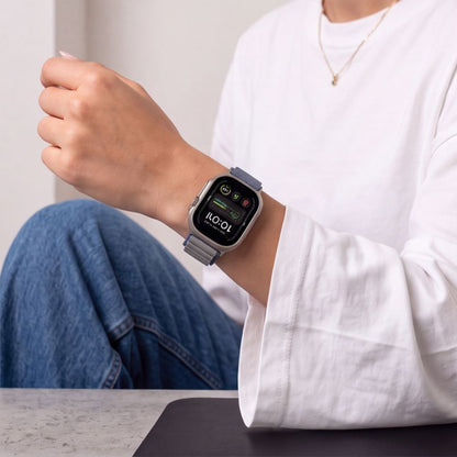 Pasek Tech-Protect Nylon Pro na Apple Watch 44 / 45 / 46 / 49 mm - granatowo-szary_6
