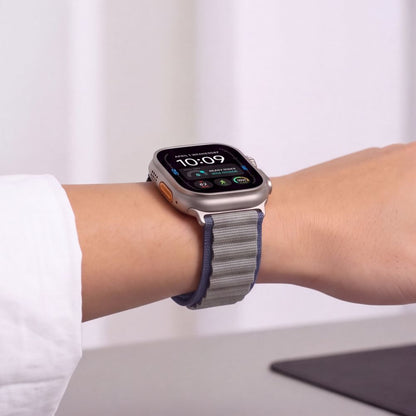 Pasek Tech-Protect Nylon Pro na Apple Watch 44 / 45 / 46 / 49 mm - granatowo-szary_7