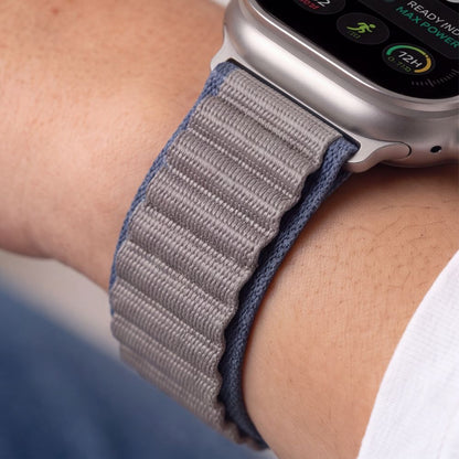 Pasek Tech-Protect Nylon Pro na Apple Watch 44 / 45 / 46 / 49 mm - granatowo-szary_8