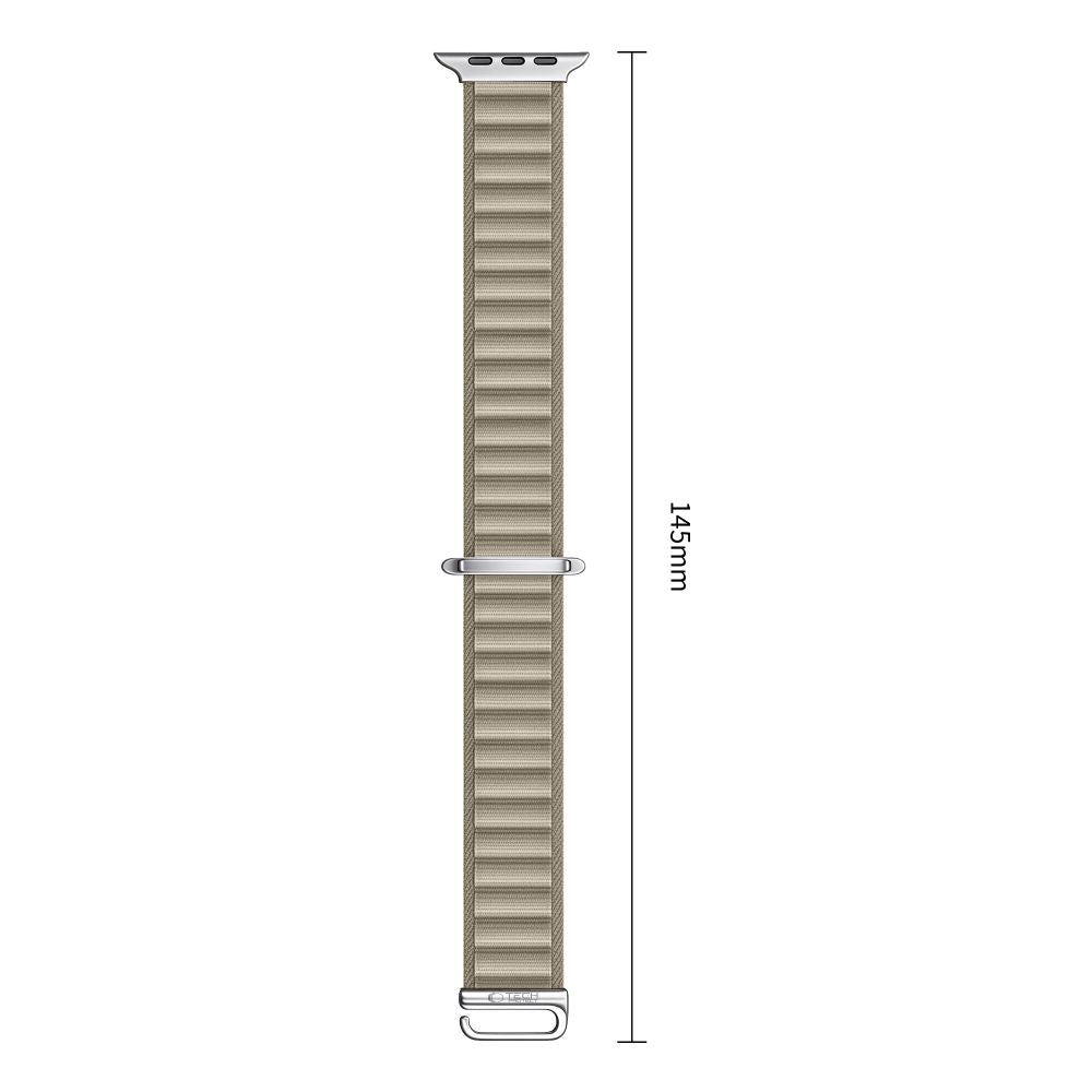 Pasek Tech-Protect Nylon Pro na Apple Watch 44 / 45 / 46 / 49 mm - beżowo-oliwkowy_2