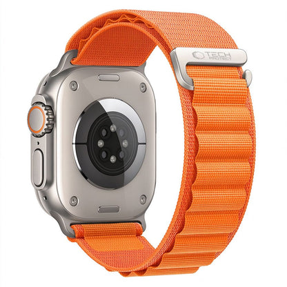 Pasek Tech-Protect Nylon Pro na Apple Watch 44 / 45 / 46 / 49 mm - pomarańczowy_0