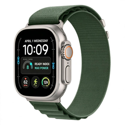 Pasek Tech-Protect Nylon Pro na Apple Watch 44 / 45 / 46 / 49 mm - ciemnozielony_1