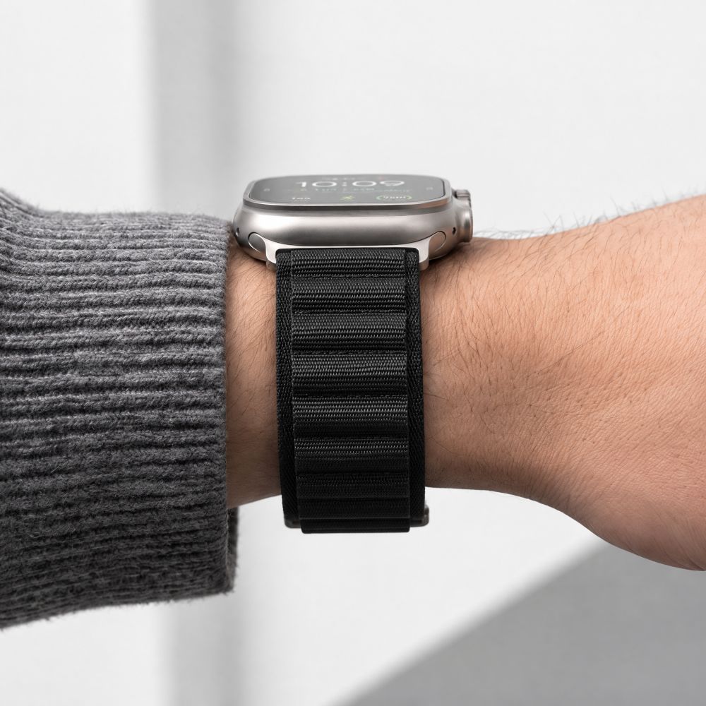 Pasek Tech-Protect Nylon Pro na Apple Watch 44 / 45 / 46 / 49 mm - czarny_5