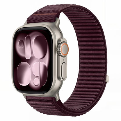 Pasek Tech-Protect NylonLoop na Apple Watch 40 / 41 / 42 mm - burgundowy_0