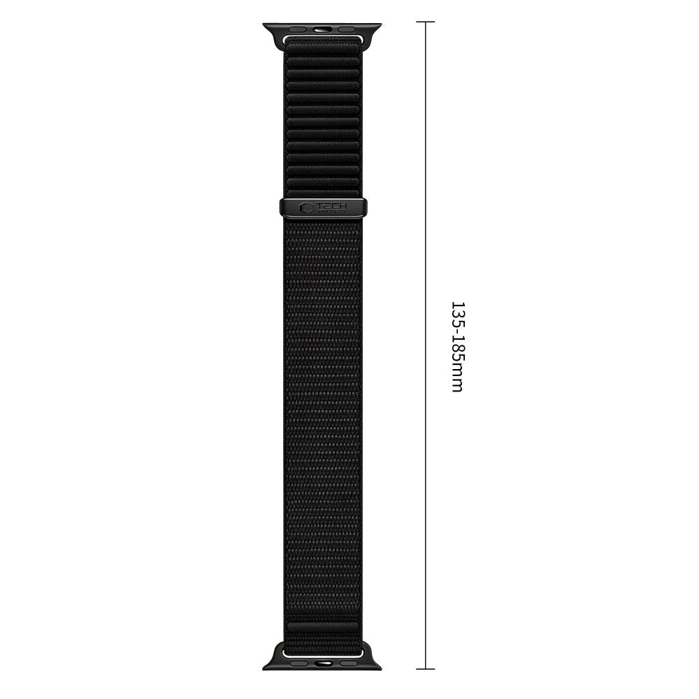 Pasek Tech-Protect NylonLoop na Apple Watch 40 / 41 / 42 mm - czarny_2
