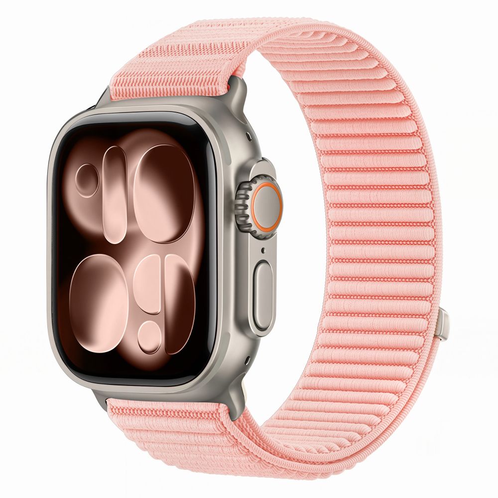 Pasek Tech-Protect NylonLoop na Apple Watch 40 / 41 / 42 mm - różowy_0