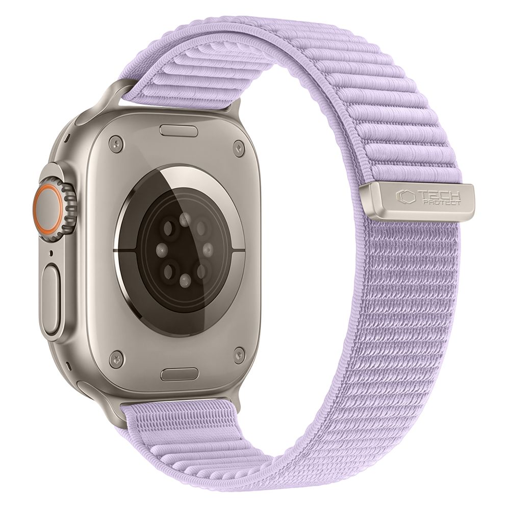 Pasek Tech-Protect NylonLoop na Apple Watch 40 / 41 / 42 mm - fioletowy_1