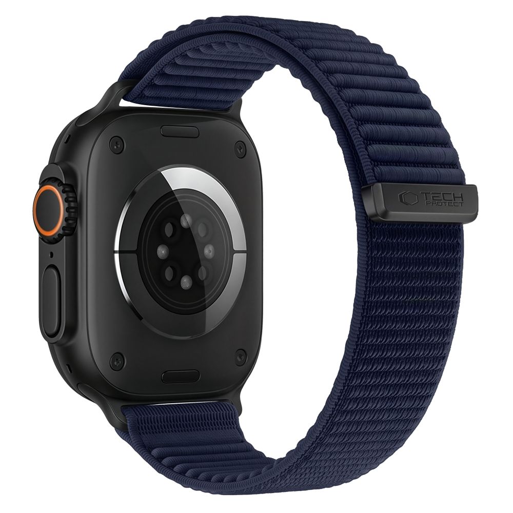Pasek Tech-Protect NylonLoop na Apple Watch 44 / 45 / 46 / 49 mm - granatowy_1