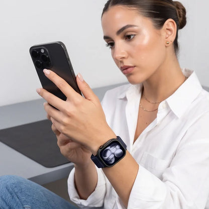 Pasek Tech-Protect NylonLoop na Apple Watch 44 / 45 / 46 / 49 mm - granatowy_3