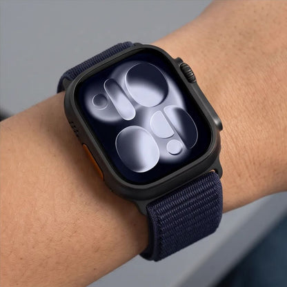 Pasek Tech-Protect NylonLoop na Apple Watch 44 / 45 / 46 / 49 mm - granatowy_5