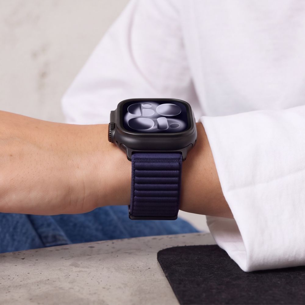 Pasek Tech-Protect NylonLoop na Apple Watch 44 / 45 / 46 / 49 mm - granatowy_7