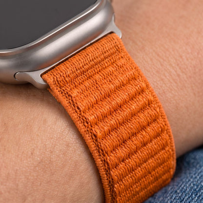 Pasek Tech-Protect NylonLoop na Apple Watch 44 / 45 / 46 / 49 mm - pomarańczowy_6