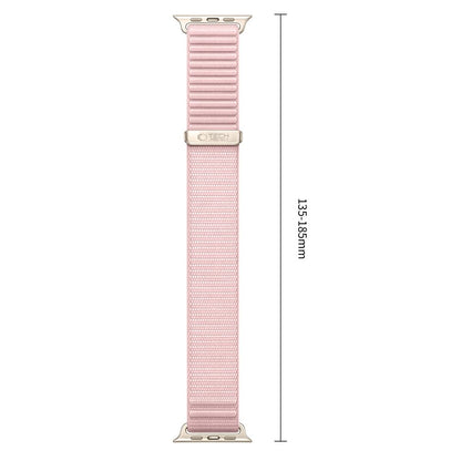 Pasek Tech-Protect NylonLoop na Apple Watch 44 / 45 / 46 / 49 mm - różowy_2