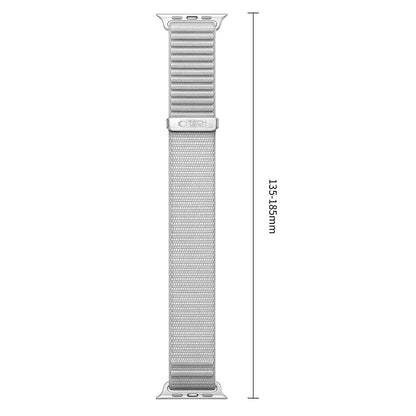 Pasek Tech-Protect NylonLoop na Apple Watch 44 / 45 / 46 / 49 mm - szary_2