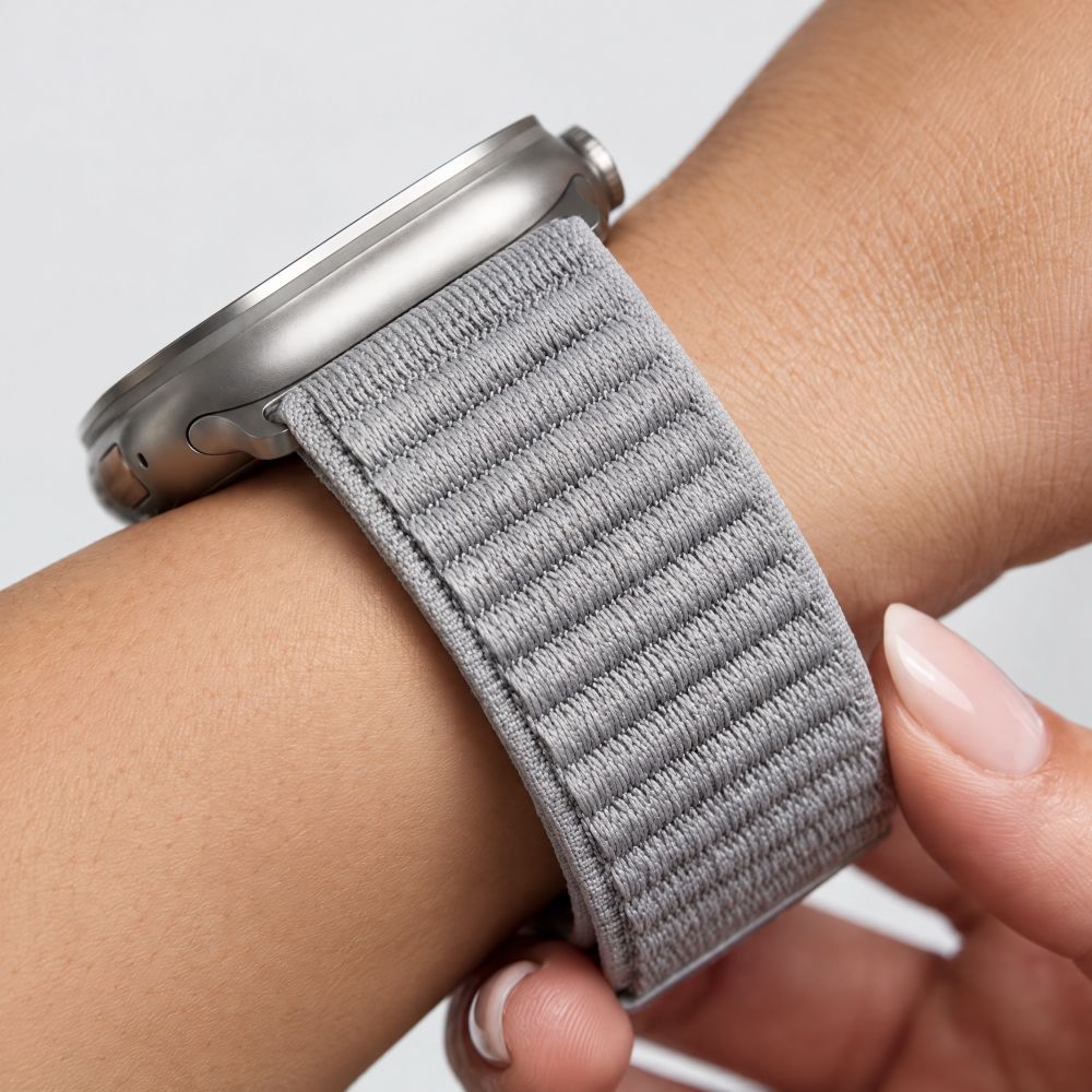 Pasek Tech-Protect NylonLoop na Apple Watch 44 / 45 / 46 / 49 mm - szary_7