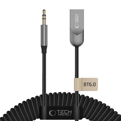 Adapter Bluetooth 6.0 Tech-Protect Ultraboost AU04 AUX - szary_1
