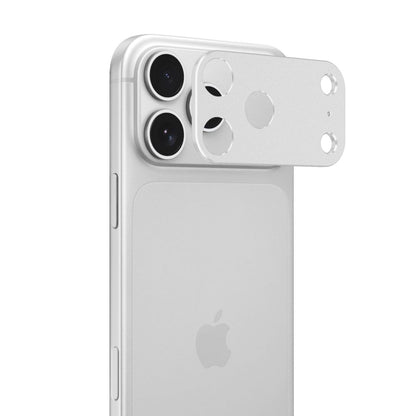 Osłona na wyspę aparatu Tech-Protect Camalloy Fit+ na iPhone 18 Pro Max - srebrna_1