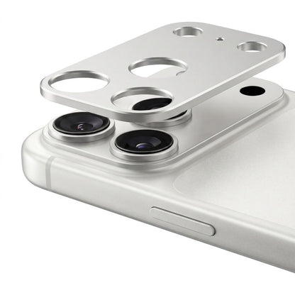 Osłona na wyspę aparatu Tech-Protect Camalloy Fit+ na iPhone 18 Pro Max - srebrna_2