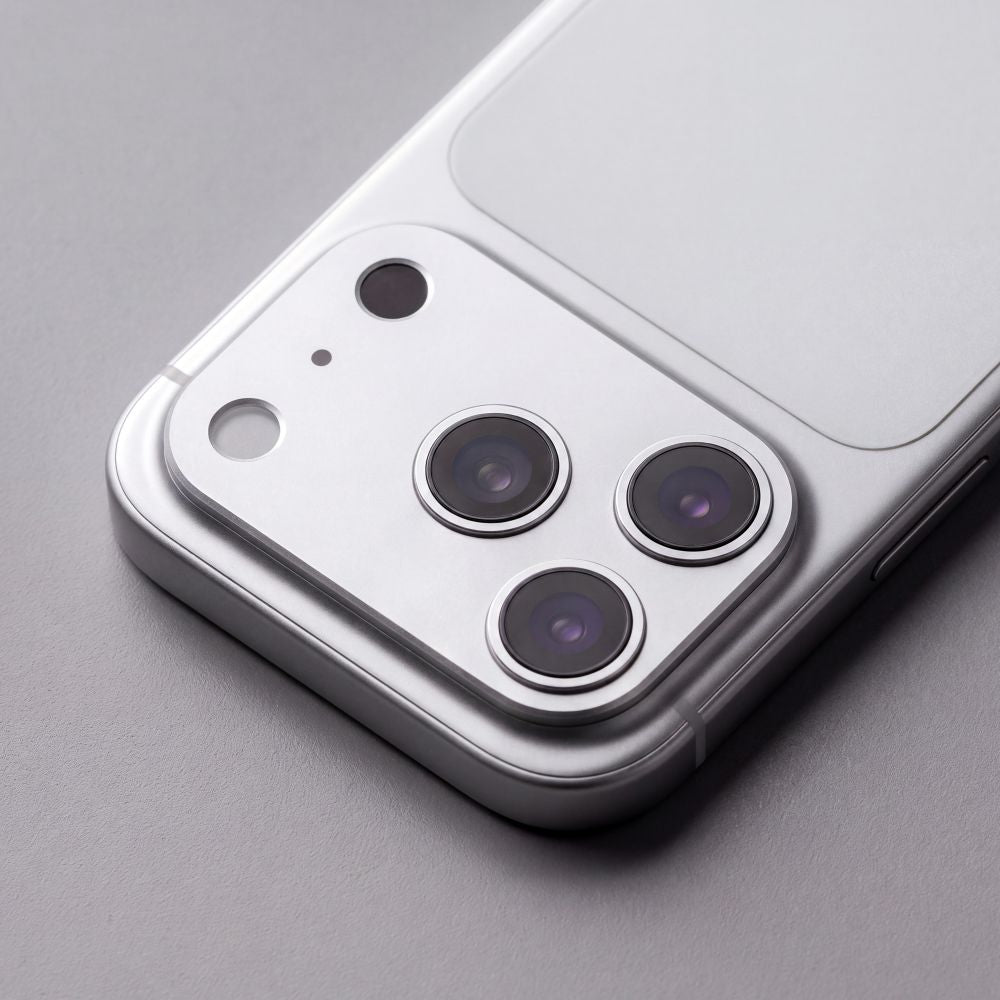 Osłona na wyspę aparatu Tech-Protect Camalloy Fit+ na iPhone 18 Pro Max - srebrna_5